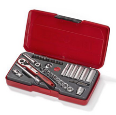 TENGTOOLS 1/4 SOCKET WRENCH SET 36pcs T-1436