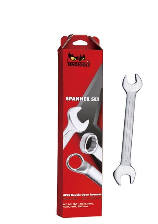 TENGTOOLS JOGO CHAVE LUNETA(8PCS) DR6308