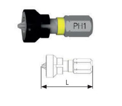 LTI BIT MAGNETICO PLADUR PH2X25 61355