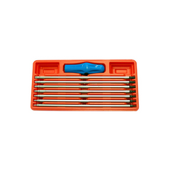 KROFTOOLS JUEGO LLAVES VARILLAS TX/TS 8Pzas 9239