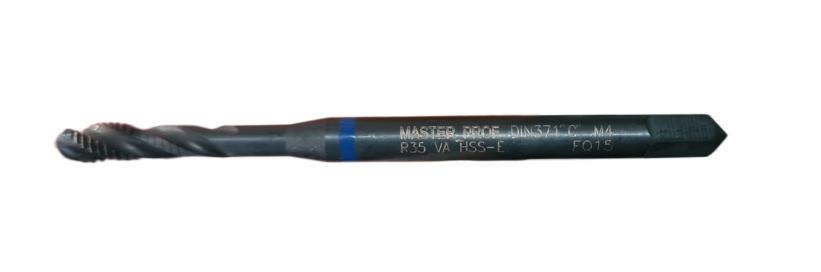 MASTER PROF MACHO MÁQUINA HSS M 4 X 0.7 INOX HELICOIDAL