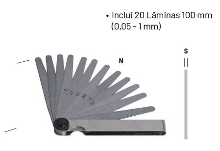 SONDA DE ESPESORES MM 20 LAMINAS 35102