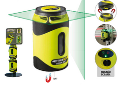 METRICA LASER 2 LINHAS VERDE 360º90º 61435