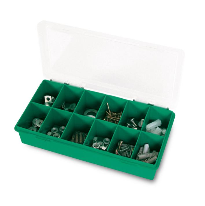 CAJA PLÁSTICA TAYG 12 DIVISIONES 250X140X54 11-12