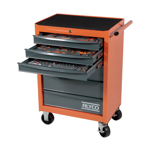 ALYCO CARRO COM FERRAMENTAS 6 GAVETAS 162PCs HR 170862