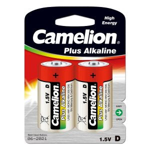 CAMELION ALKALINE BATTERY LR20 (BOX.2)