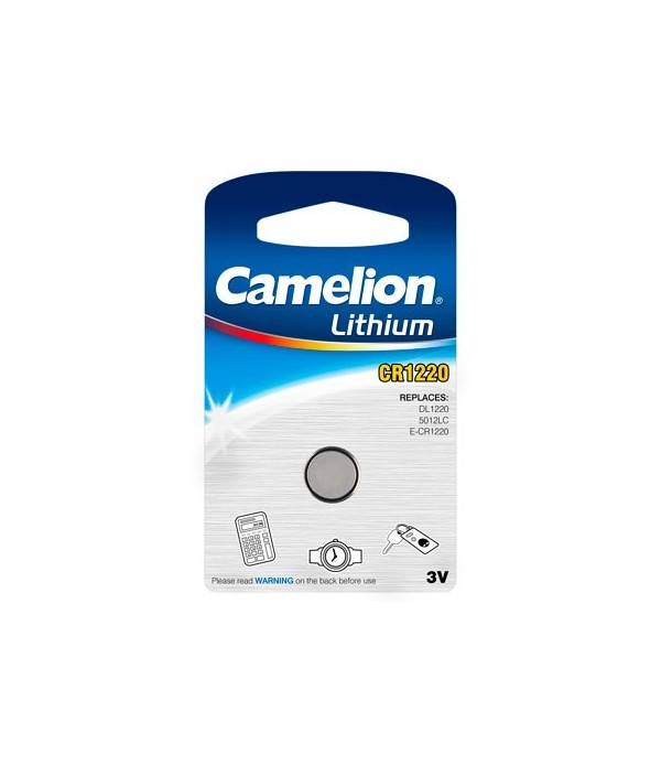 CAMELION PILHA LITHIUM CR1220  3V