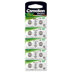 CAMELION LITHIUM BATTERY LR57 AG7 1.5V
