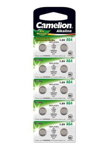 CAMELION LITHIUM BATTERY LR66 AG4 1.5V
