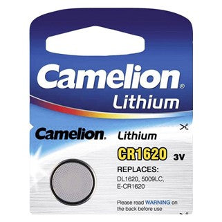 CAMELION PILHA LITHIUM CR1620  3V