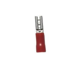 MTA TERMINAL FEMEA ISOLADO VERMELHO 2.8