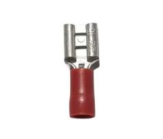 MTA TERMINAL FEMEA ISOLADO VERMELHO 6.3