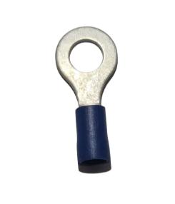 MTA INSULATED TERMINAL EYE 6.4mm BLUE 57200