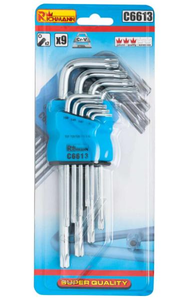 RICHMANN TORX KEY SET 9PCS C6613