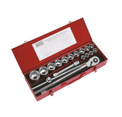 ALYCO JOGO CHAVE CAIXA 3/4 18 PCS 192580