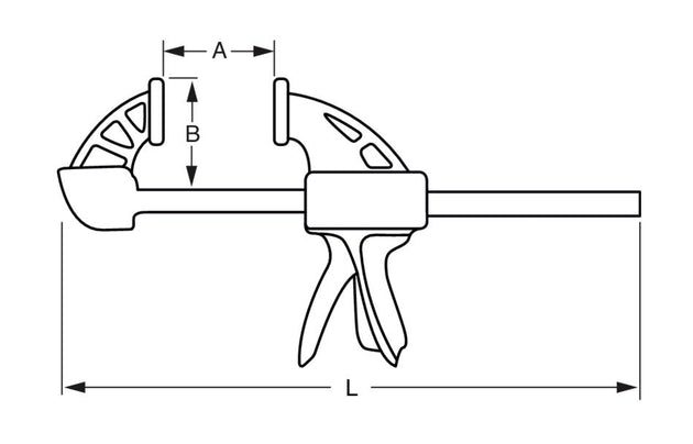 BAHCO GRAMPO QCB - 600 - gasidouro