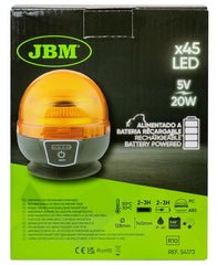 JBM 54173 PIRILAMPO MAGNETICO 12/24V RECARREGAVEL