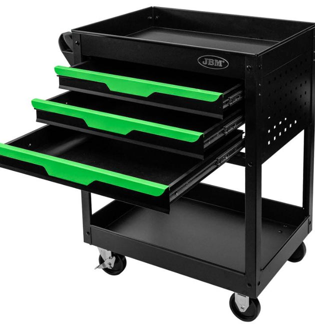 JBM 54839 CARRO COM 3 GAVETAS 1 PRATELEIRA - gasidouro