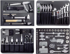 KRAFTWERK MALA COM FERRAMENTA 1/4-1/2 158Pcs 202147000