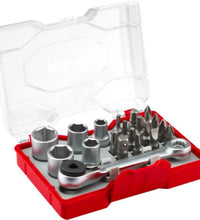 KWB CONJUNTO CHAVES CAIXA E BITS 20PCS - gasidouro