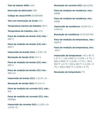 LIMIT MULTIMETRO DIGITAL 300 - gasidouro