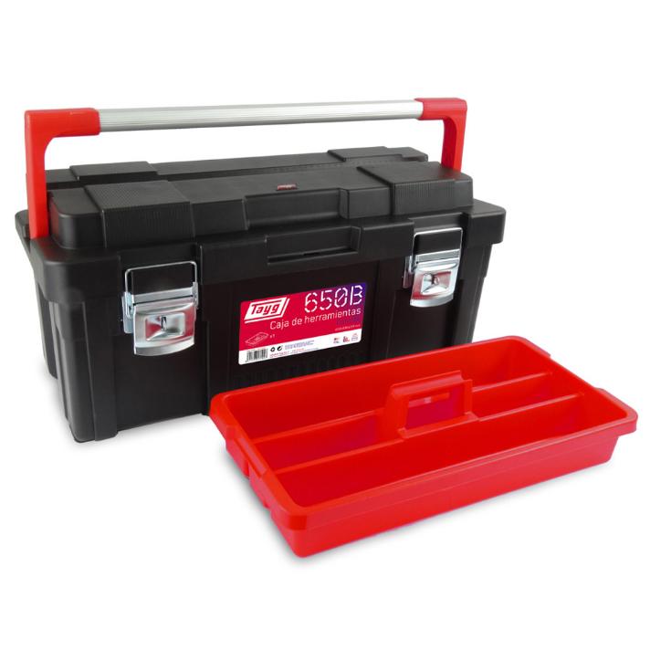 TAYG CAJA HERRAMIENTAS PLÁSTICO 650X300X295 Nº650B