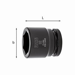 USAG 235 3/4 M 33 CHAVE DE CAIXA IMPACTO